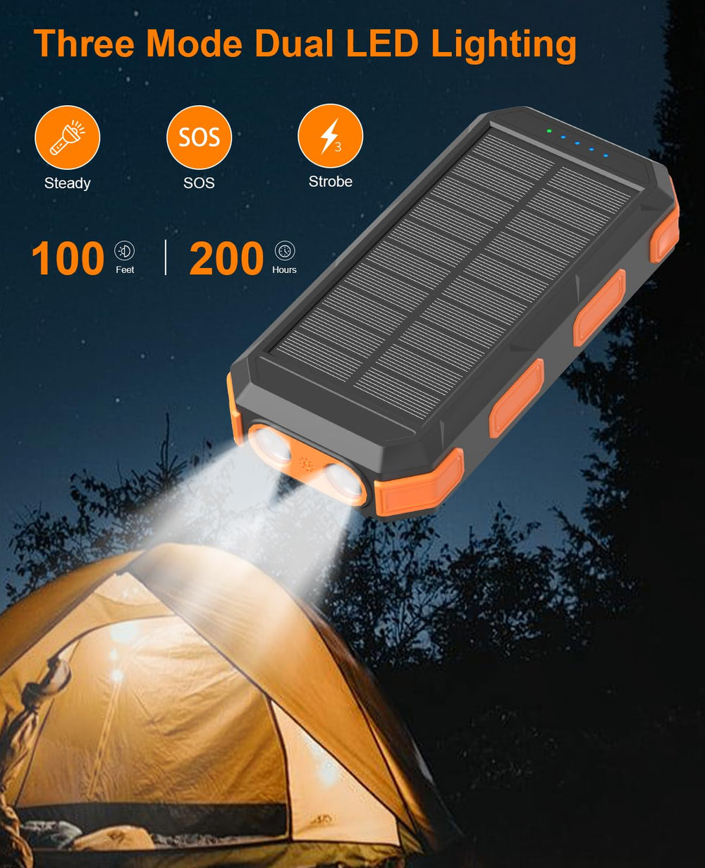 Travel-ready YELOMIN charger with a handy lanyard attachment.