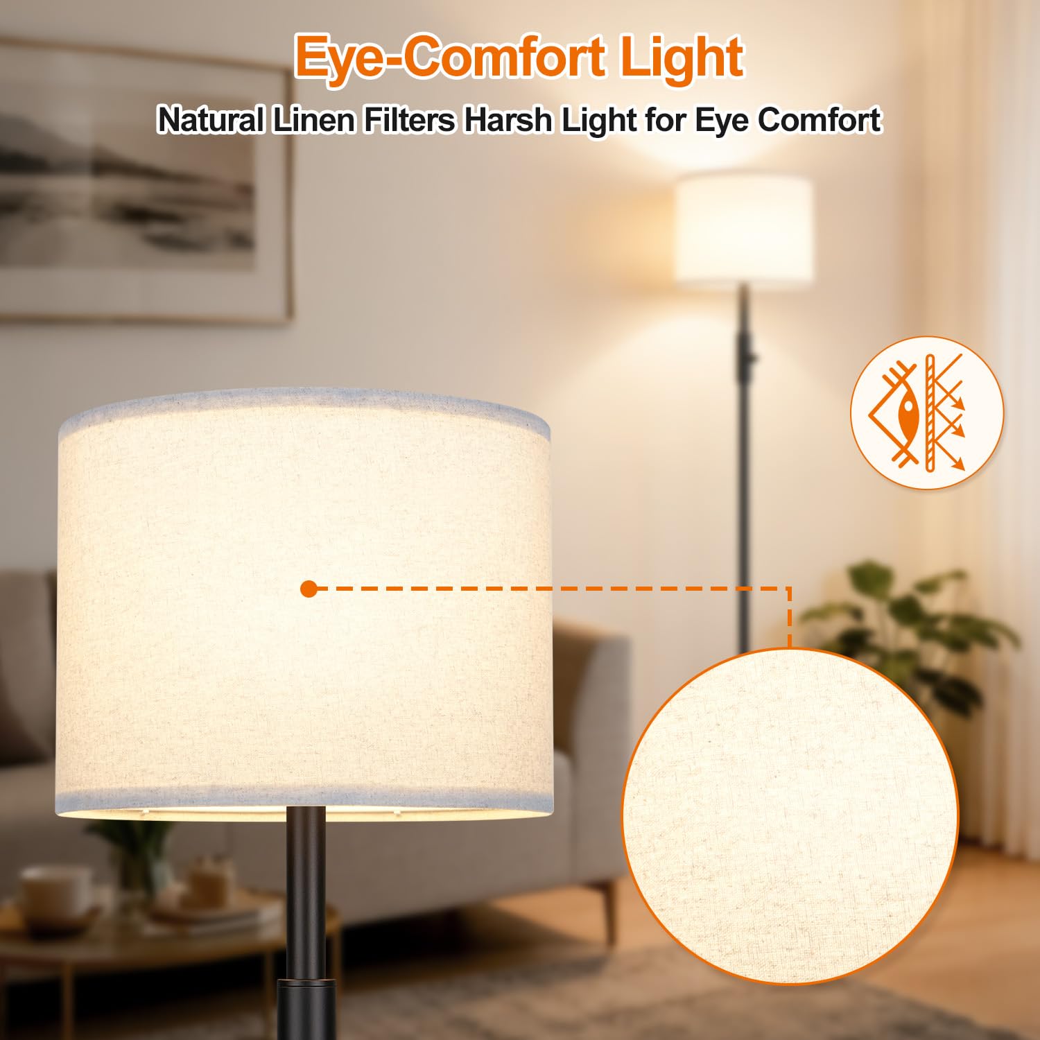 Yemela 1000-lumen LED bulb delivers bright, steady illumination for studying or work.