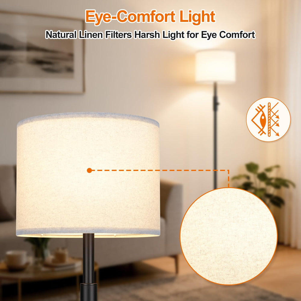 Yemela 1000-lumen LED bulb delivers bright, steady illumination for studying or work.