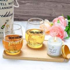 YENCHORN engagement candle soy wax emits a fresh floral scent for cozy evenings