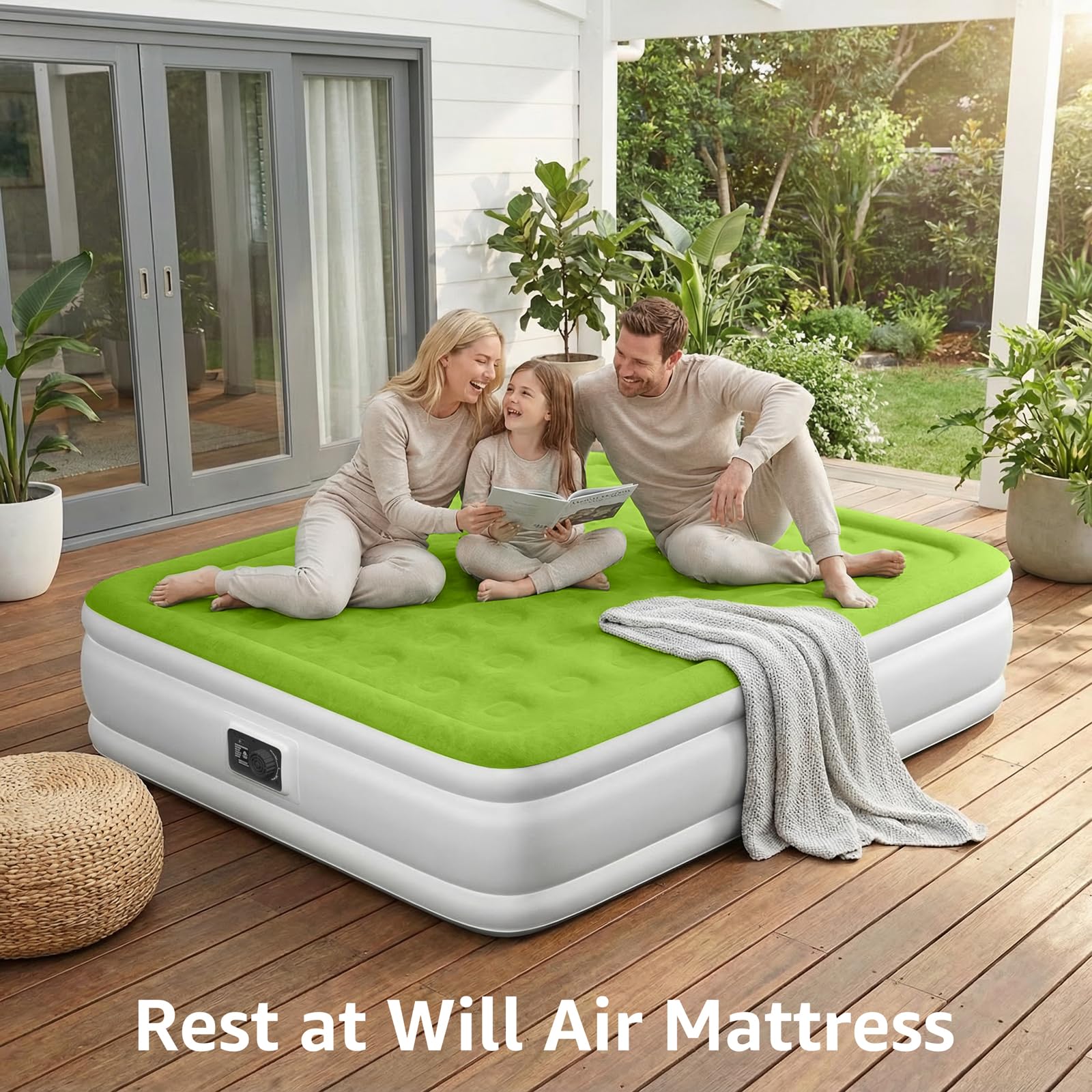 YENING ideal for two adults in temporary bedding at home or camp