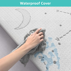 YENING removable machine-washable cover keeps the space fresh between uses.