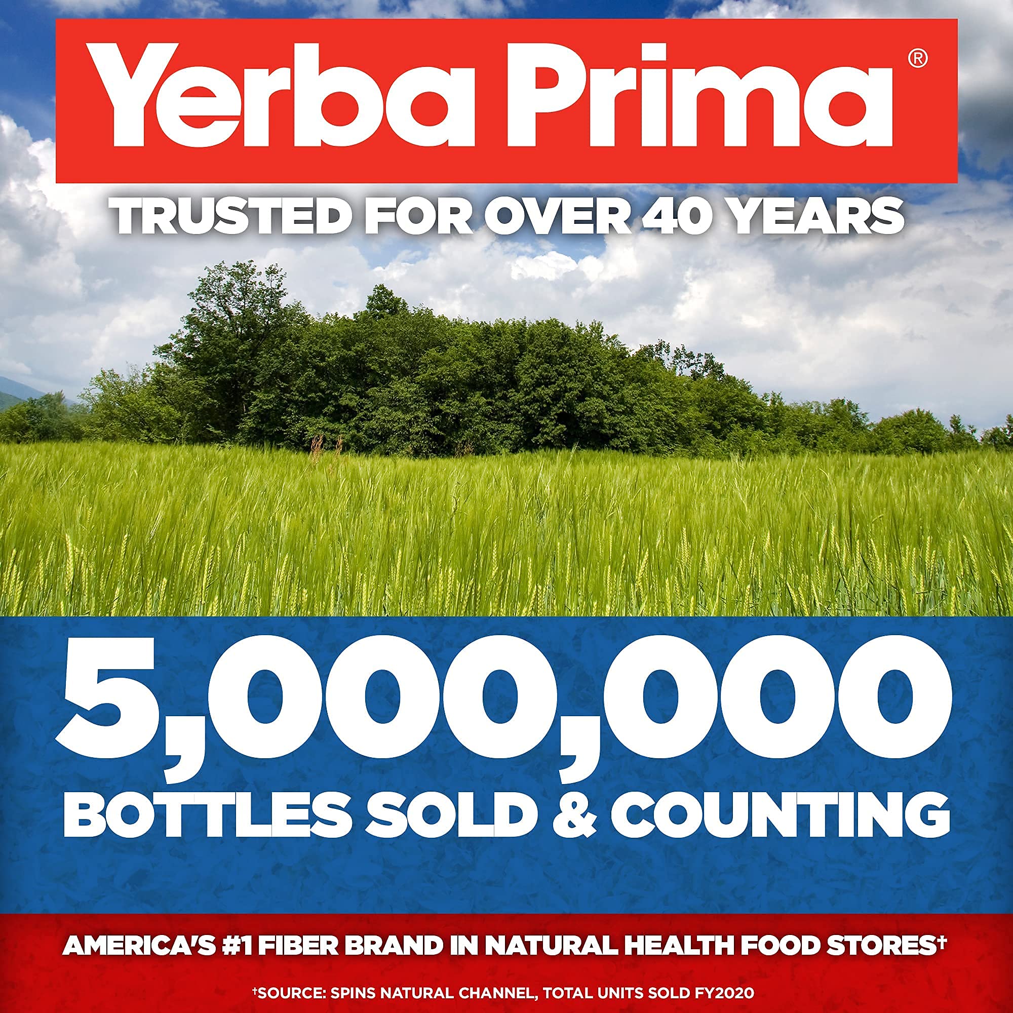 Yerba Prima non-GMO badge highlights ingredient transparency