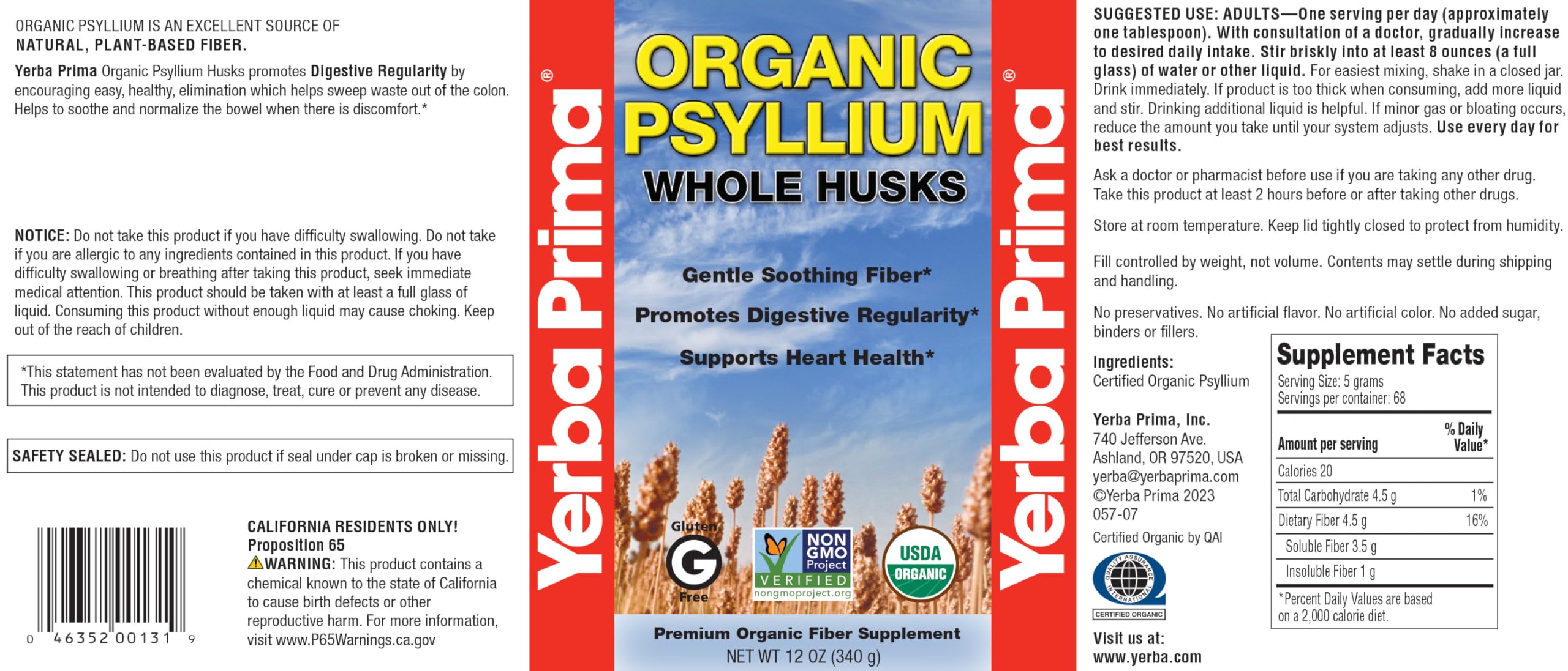 Psyllium husk bottle on pantry shelf ready for daily routine