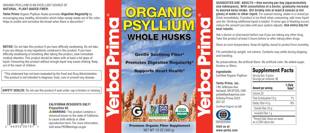 Psyllium husk bottle on pantry shelf ready for daily routine