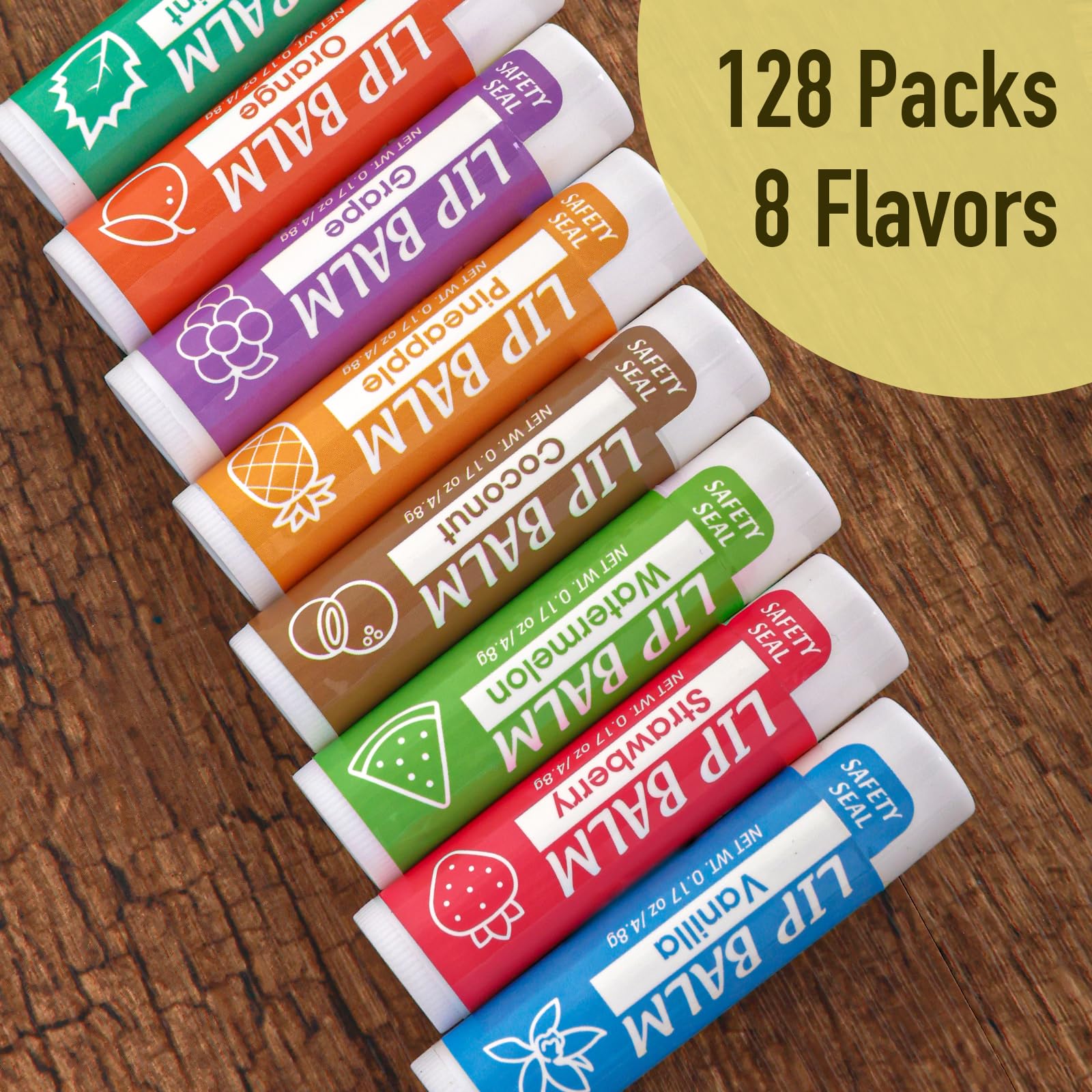 YesBes orange lip balm delivers refreshing moisture for chapped lips