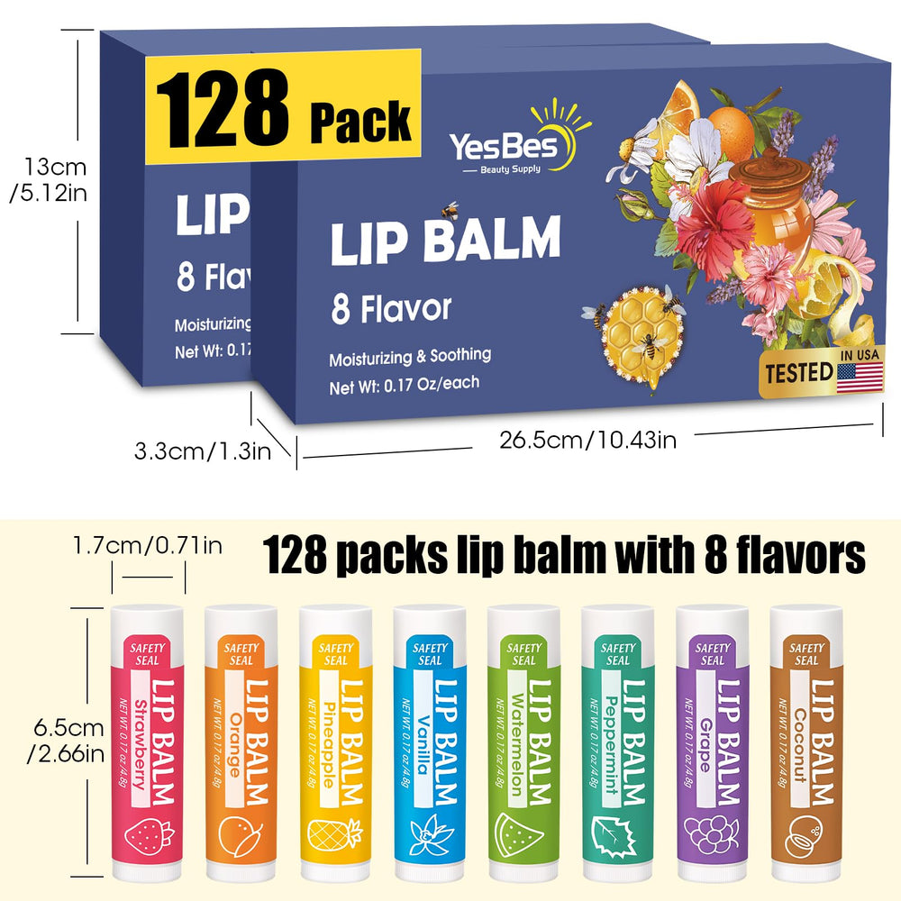 YesBes strawberry lip balm offers soft, protected lips
