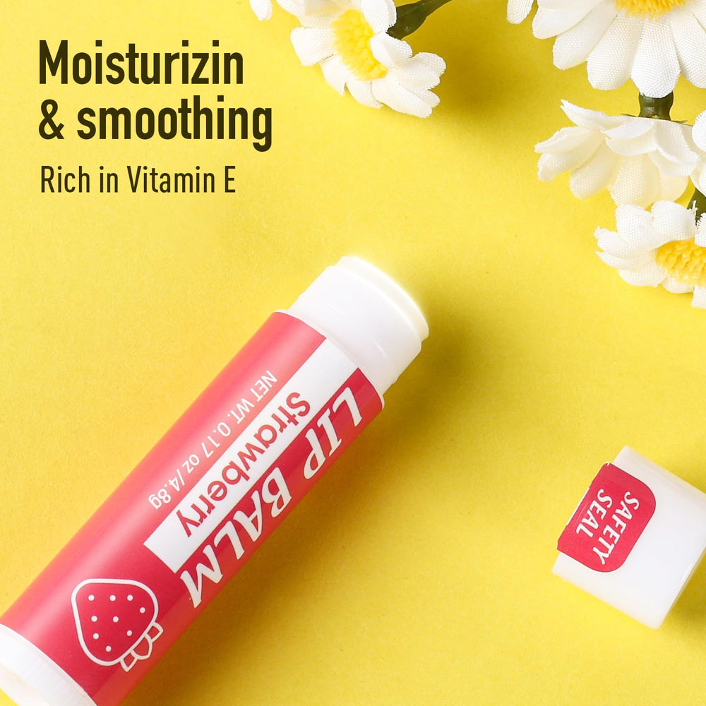 YesBes coconut flavor lip balm rich in natural oils for lasting lip care.