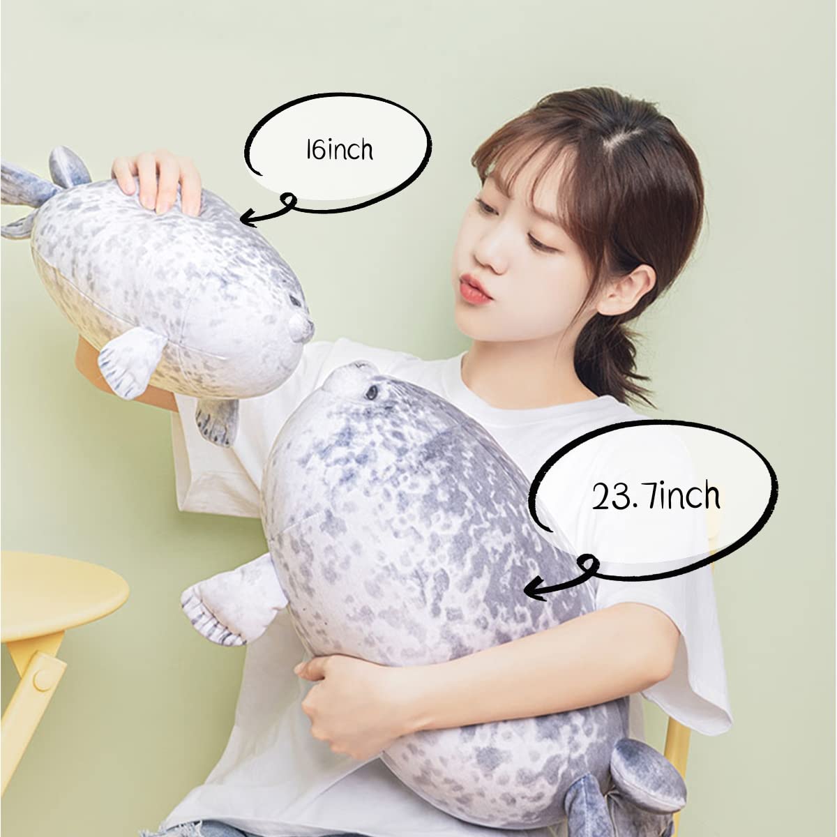 YESGIRL seal plush vacuum-pack packaging keeps safe delivery.