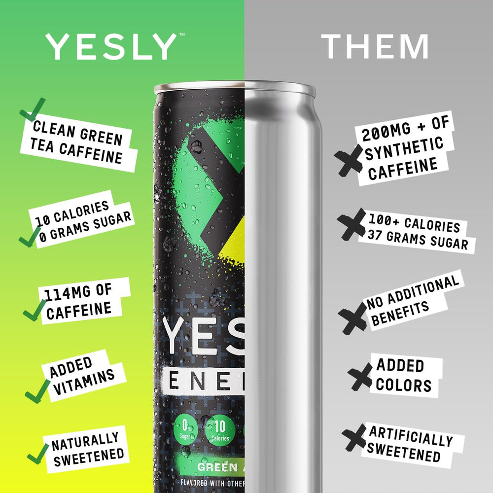 Yesly Mixed Berry can featuring berry-forward flavor and gentle sparkle.