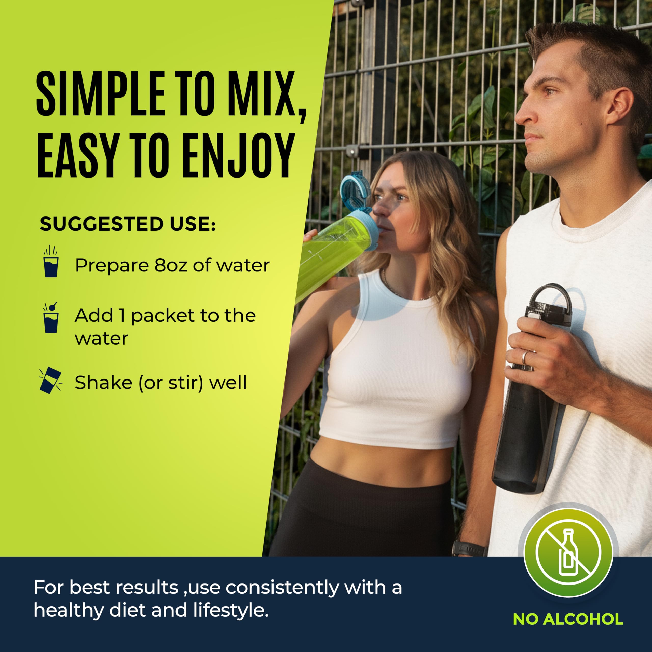 Yesnap MOCKTALE-1 lemon mint cocktail vibe suggests non-alcoholic mix.