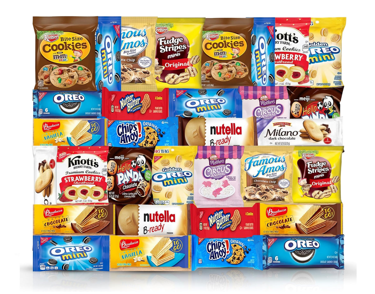 YESY cookies variety pack boxed assortment for sharing