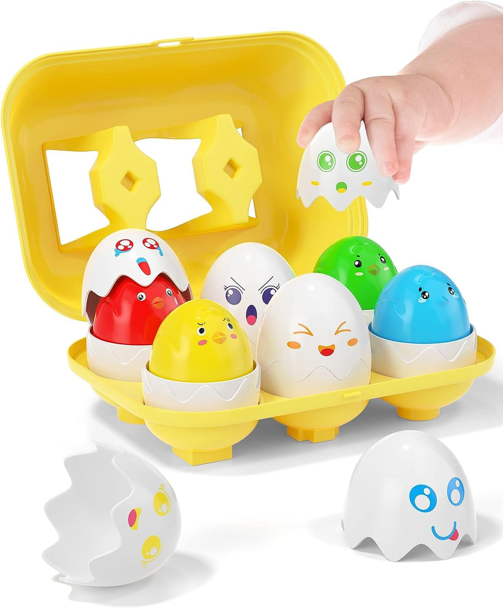 Yetonamr Easter eggs toy inside chicks for sensory exploration