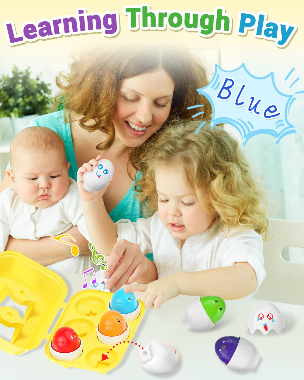 Yetonamr developmental toy for babies and toddlers