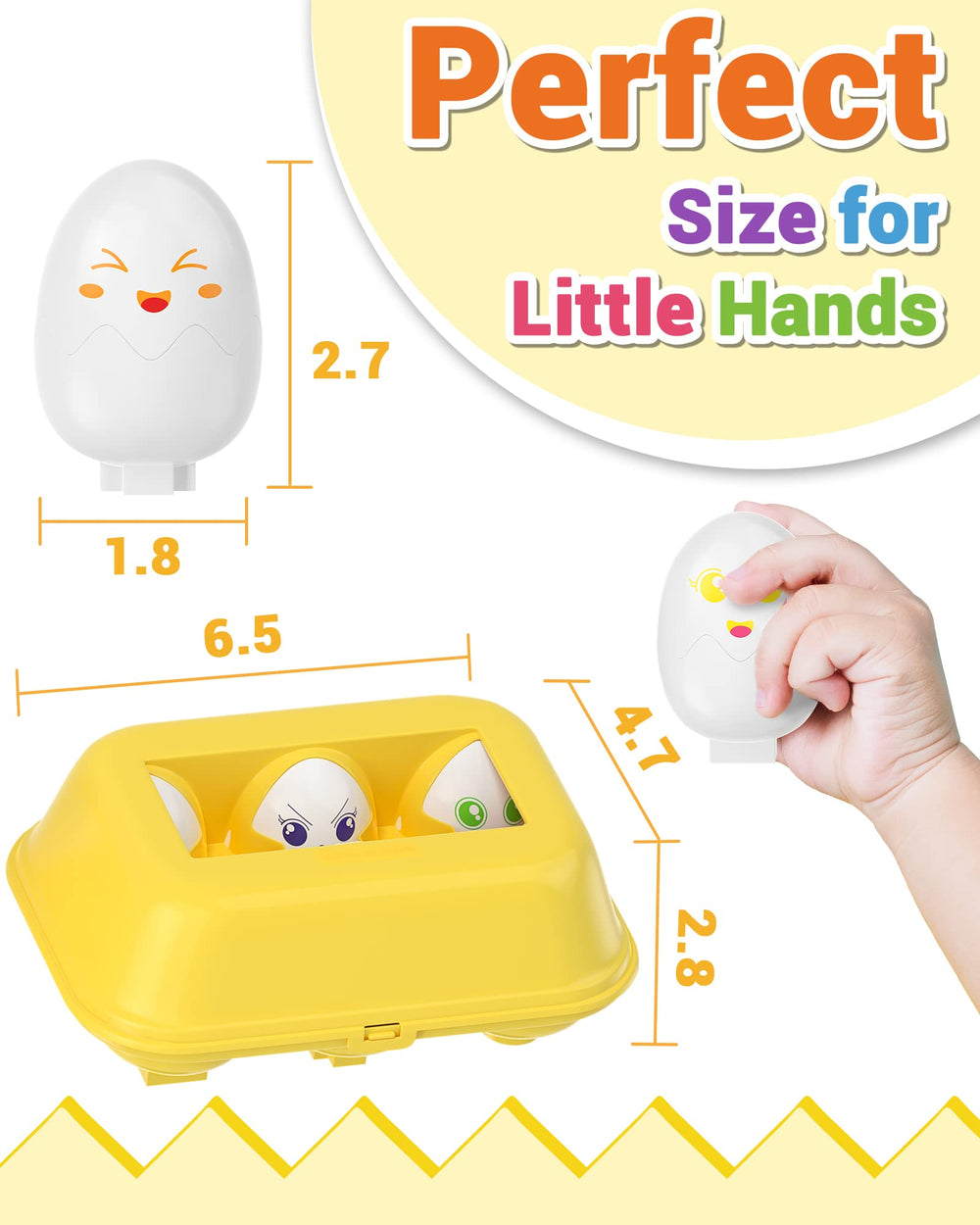 Yetonamr Montessori-inspired learning through play with eggs and bases