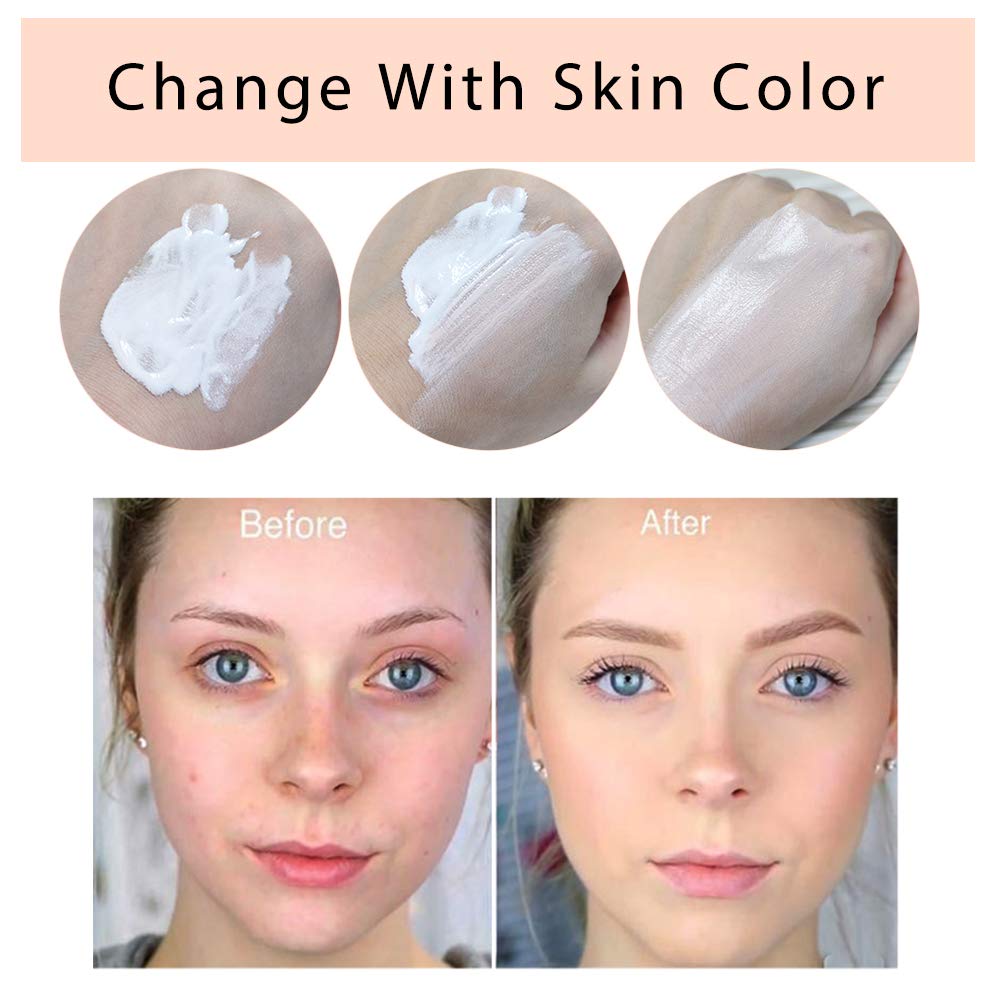 YEUGSCKA SPF 15 foundation protects skin while evening tone.