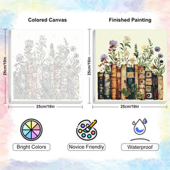 Yezavesu acrylic paints set delivers vibrant colors for flowers