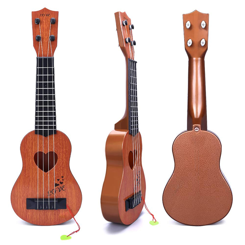 YEZI Ukulele safety coating closeup protecting tiny fingers during play.