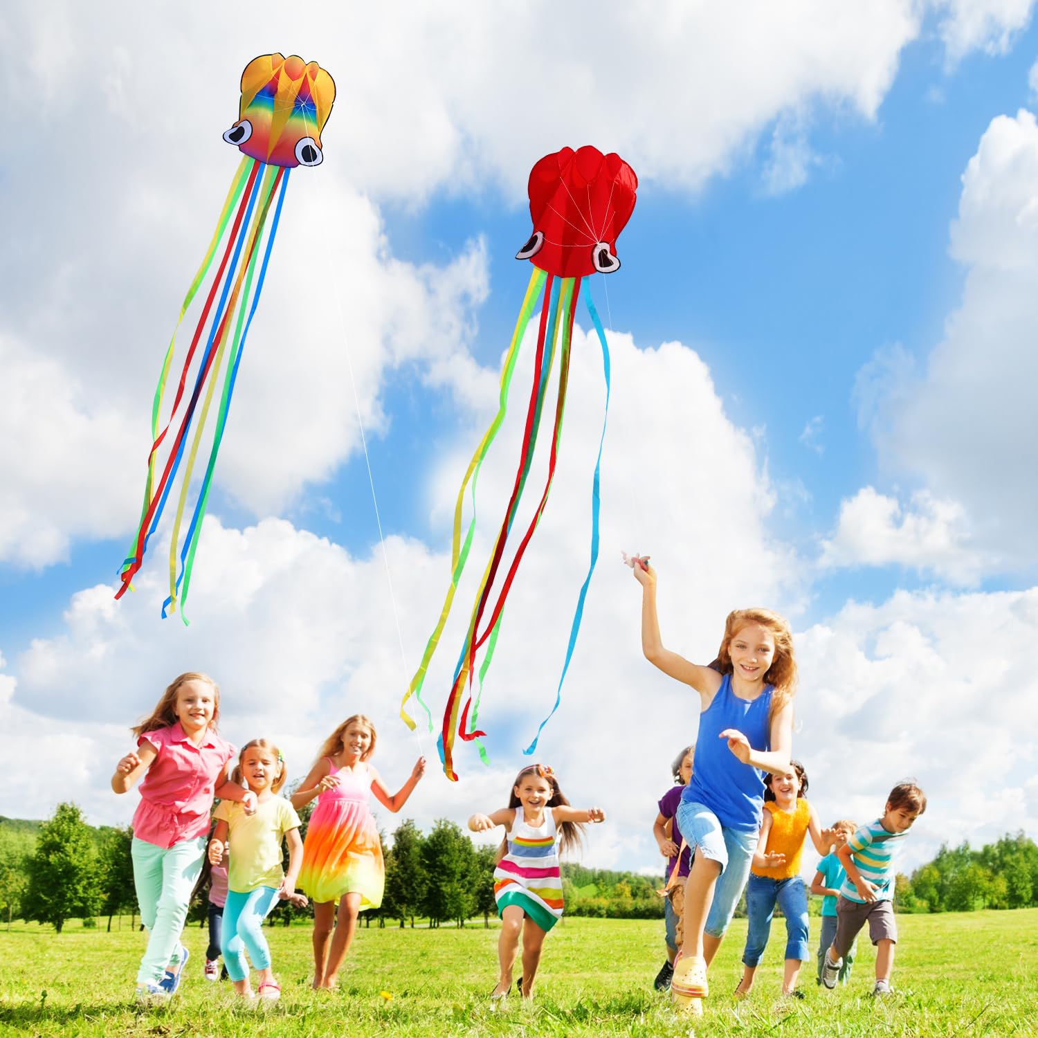 YFAFENGS octopus kite durable waterproof fabric for outdoor use