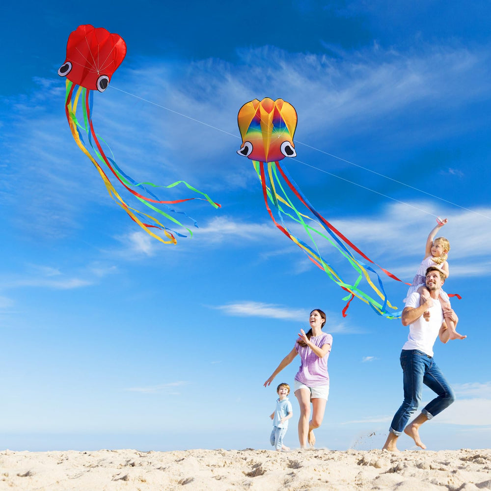 YFAFENGS octopus kite family fun for kids and adults outdoors