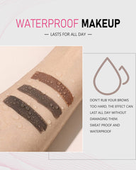 YFulfill grey eyebrow pencil spoolie-blend for seamless, natural finish