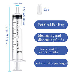 YGMK needle-free syringe with sterile packaging ready for use