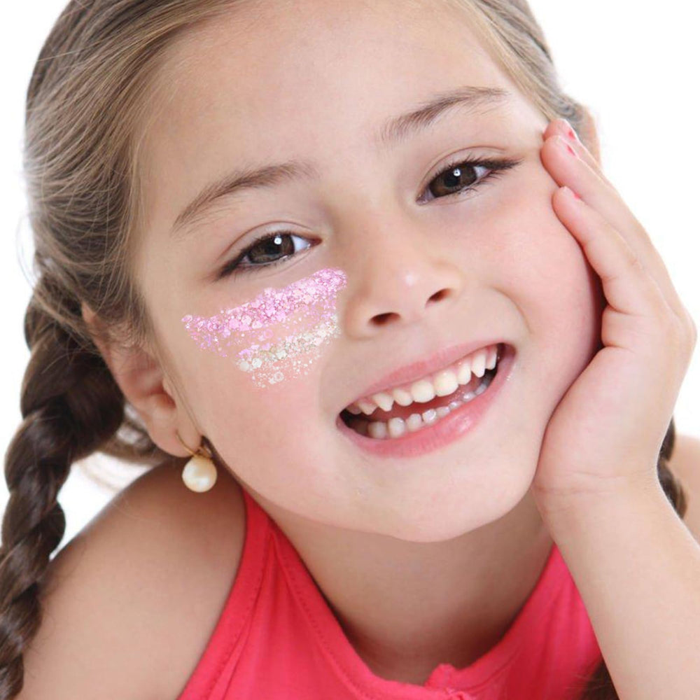 YGQQOY purple lavender glitter gel for dreamy stage-ready accents.