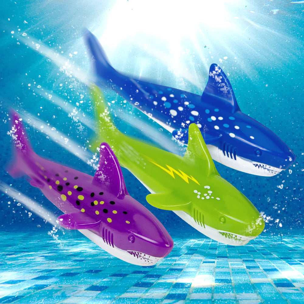 YHmall diving toy shark torpedo grip design enhances handling in water