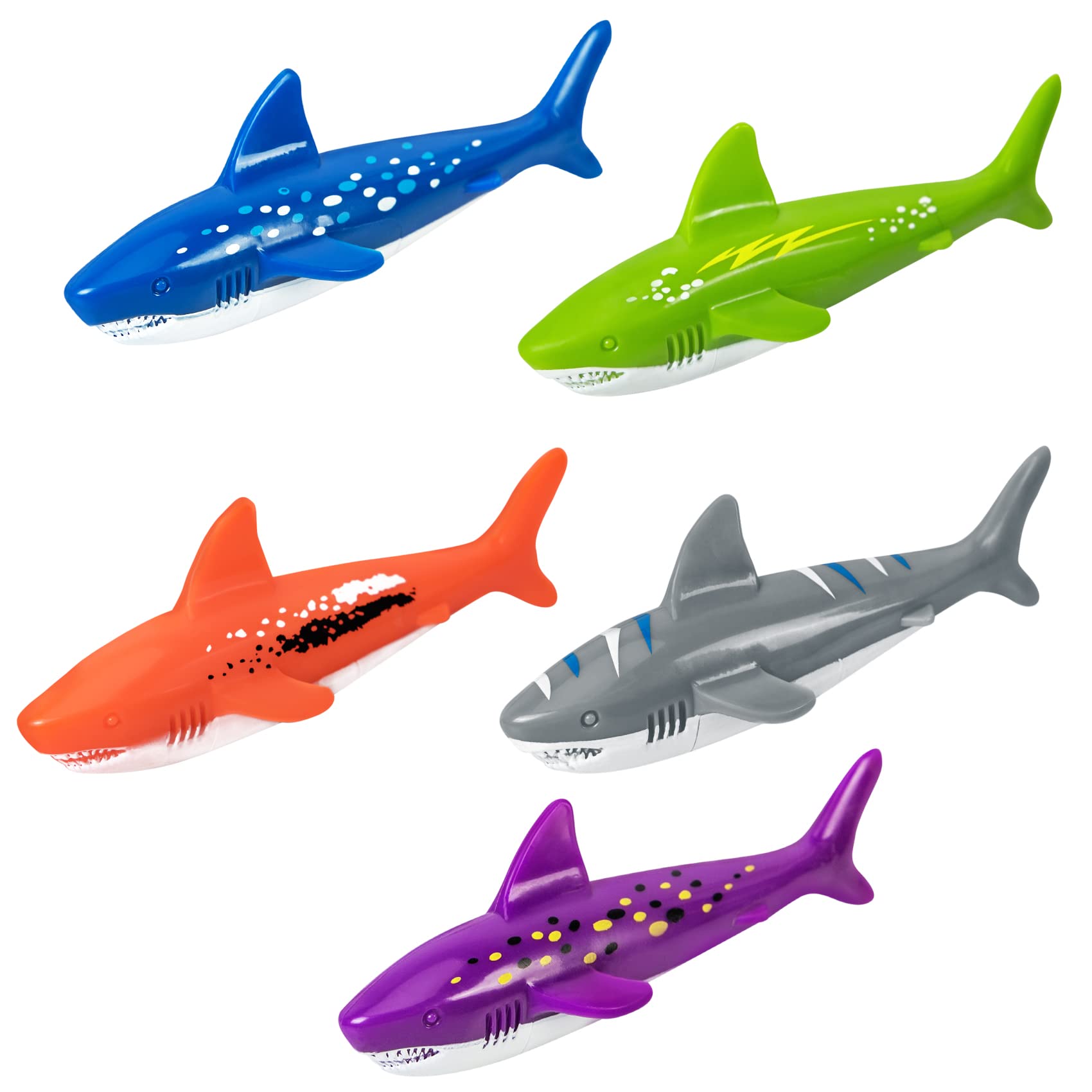 YHmall underwater diving shark torpedo pool toy for active water play