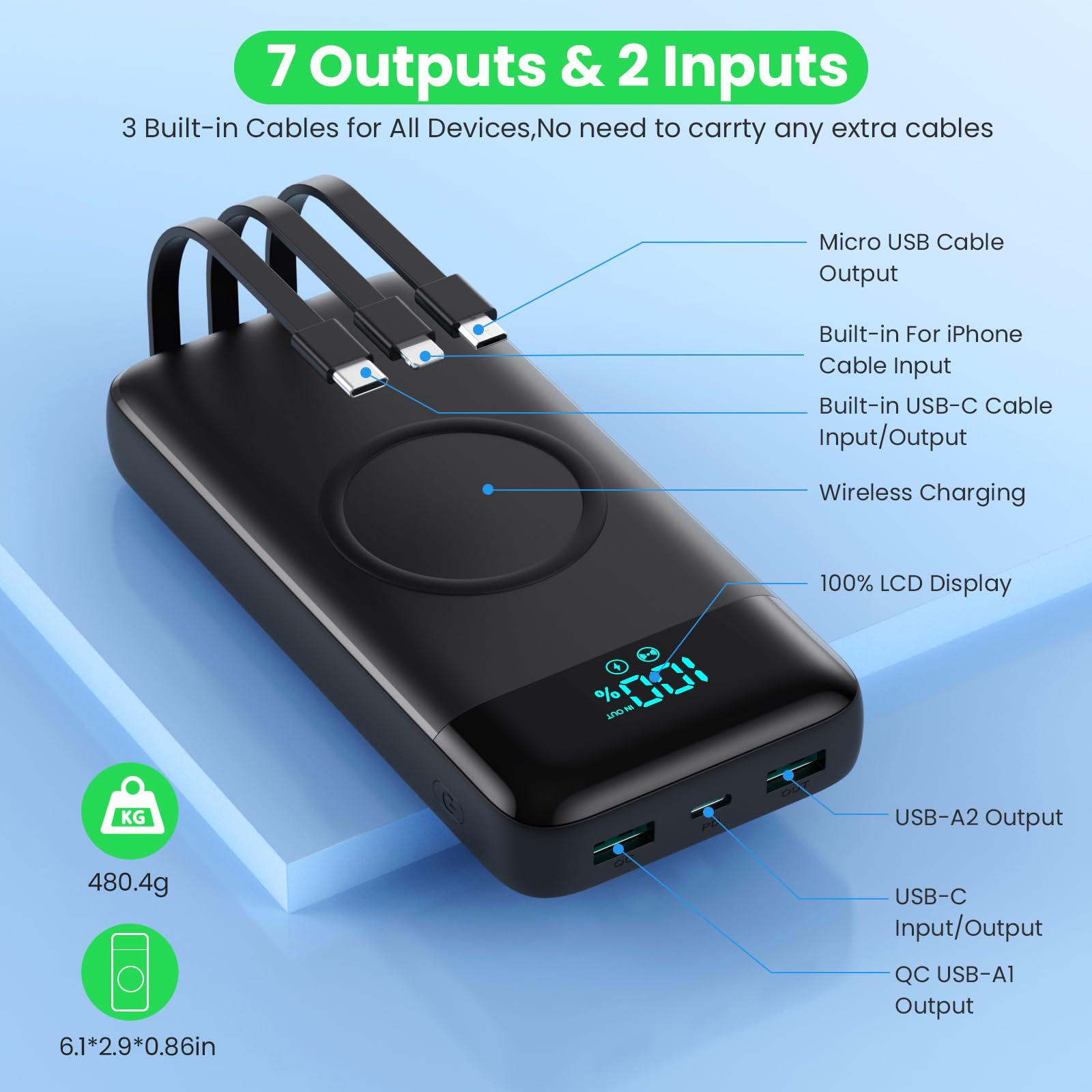 YHO 25W fast charging tech enabling quick power top-ups