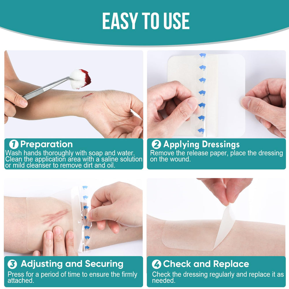 YHOVID sterile packaging ensures ready-to-use wound protection.