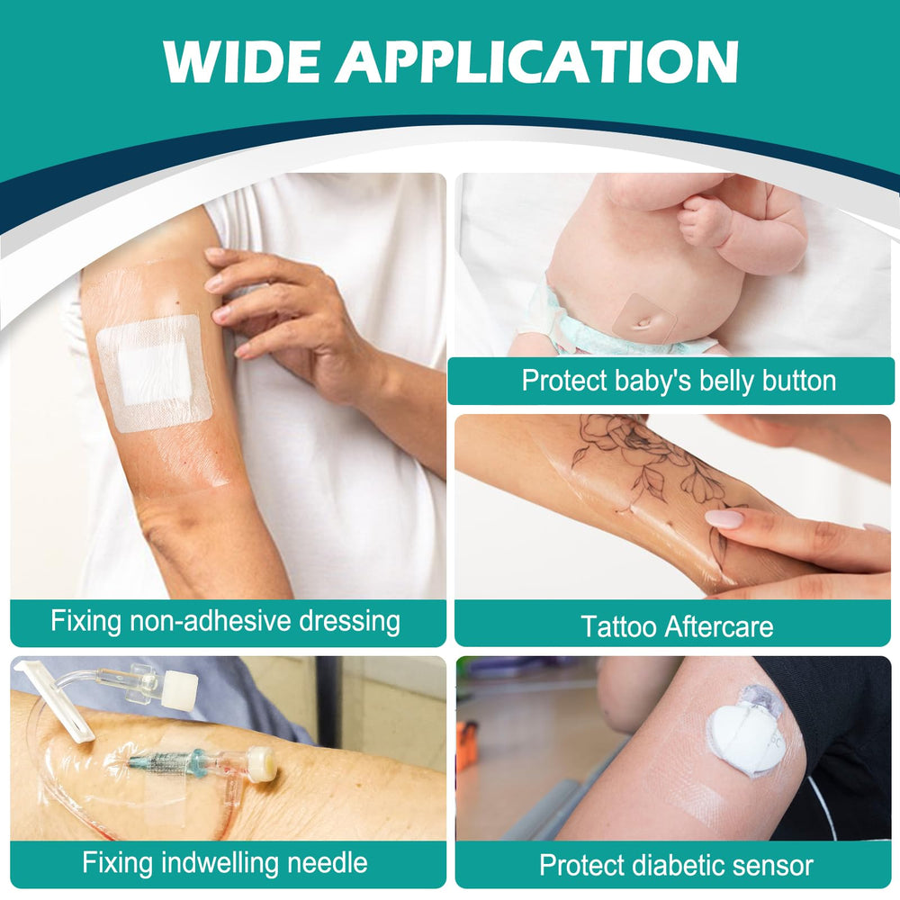 YHOVID post-surgical dressing provides protection and gentle fixation for sensitive areas.