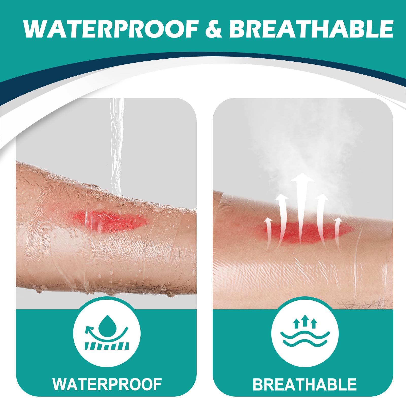 Tattoo aftercare with YHOVID transparent film dressing