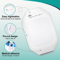 Waterproof YHOVID dressing protects wounds during showering and swimming
