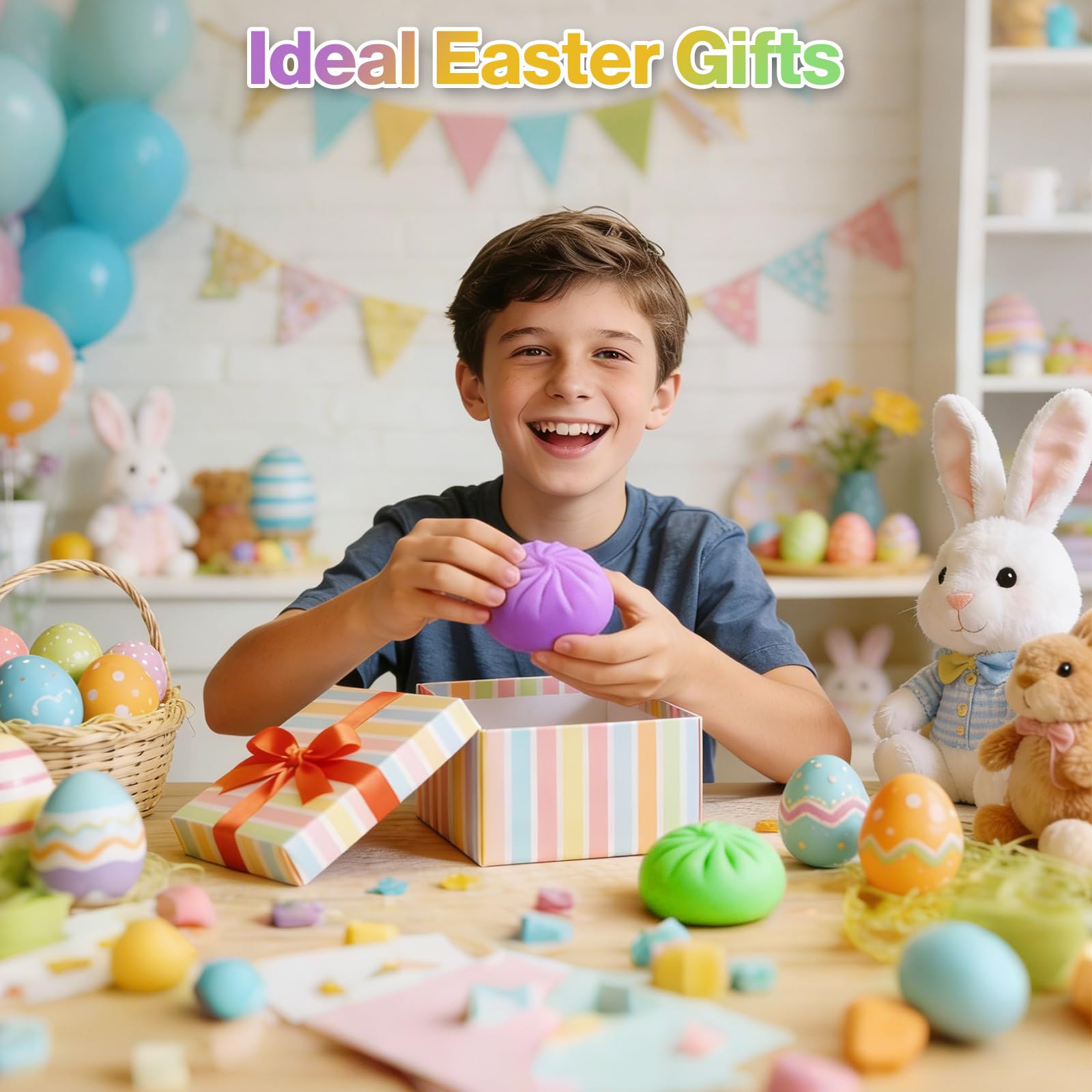 Gift-ready YHYAQYHYAX dumpling packaging enhances Easter basket appeal.