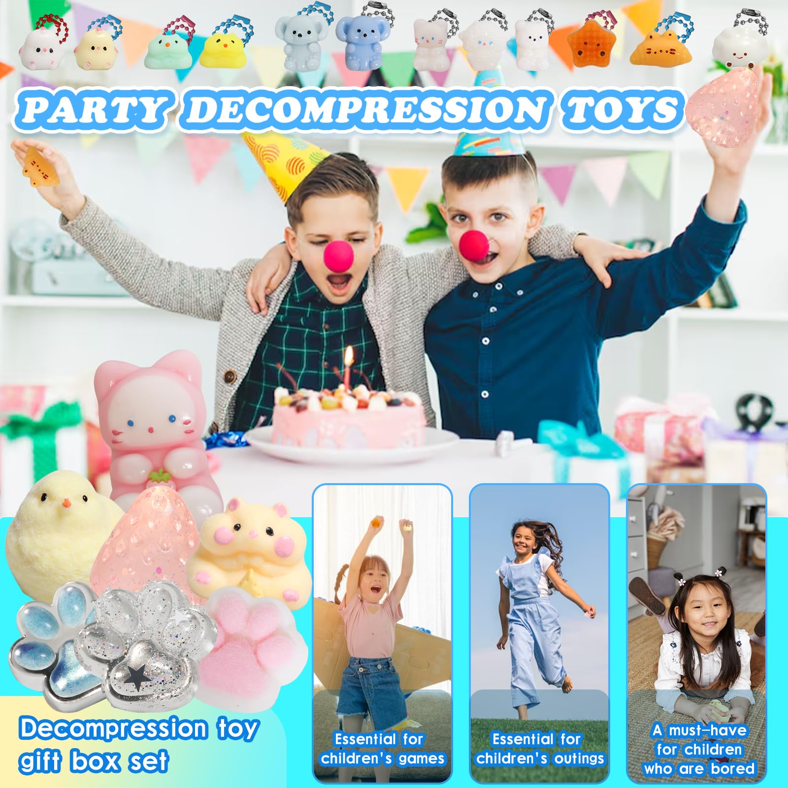 Yidayes Taba squishy pack party favors for celebrations