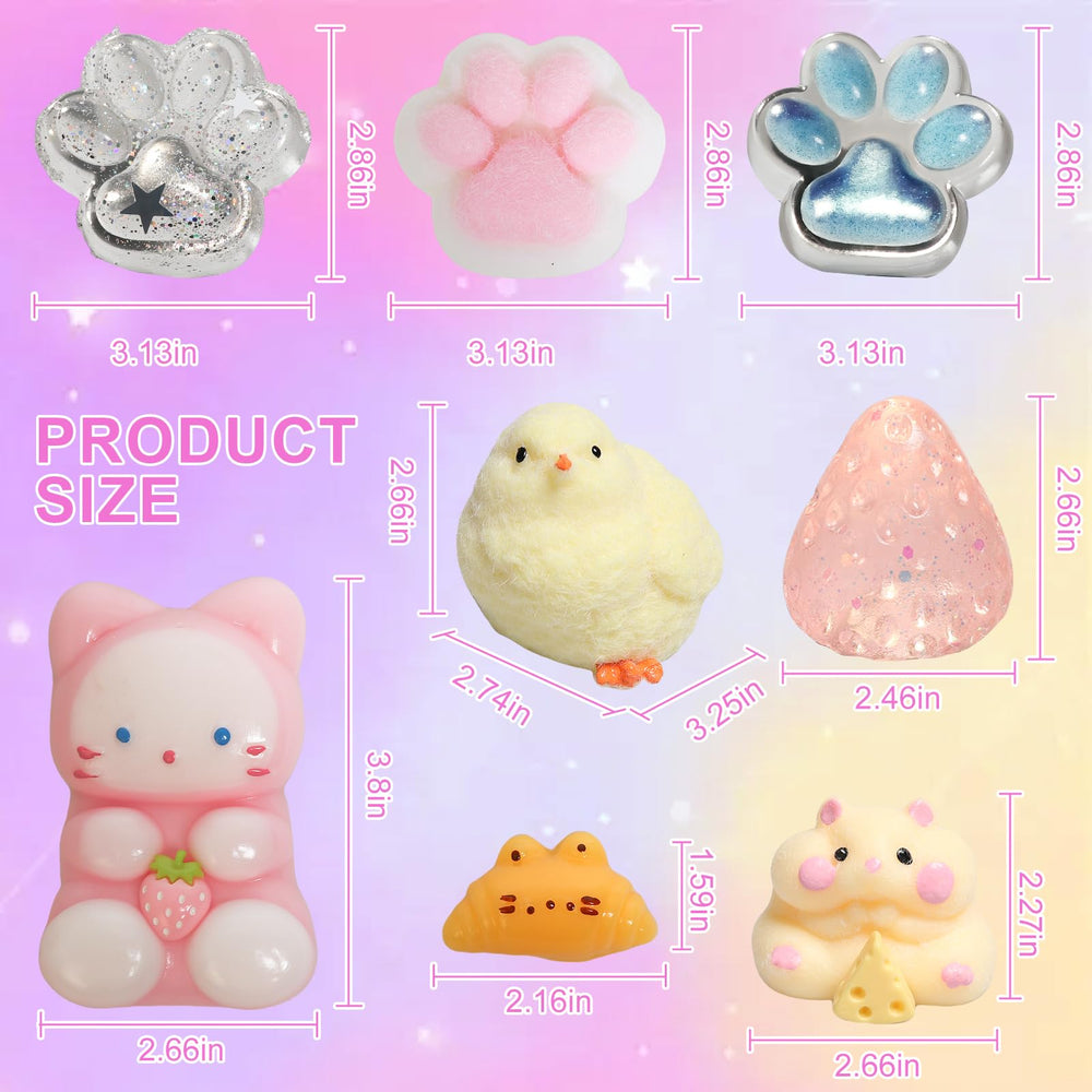 Yidayes Taba squishy pack soft tactile touches for stress relief and focus