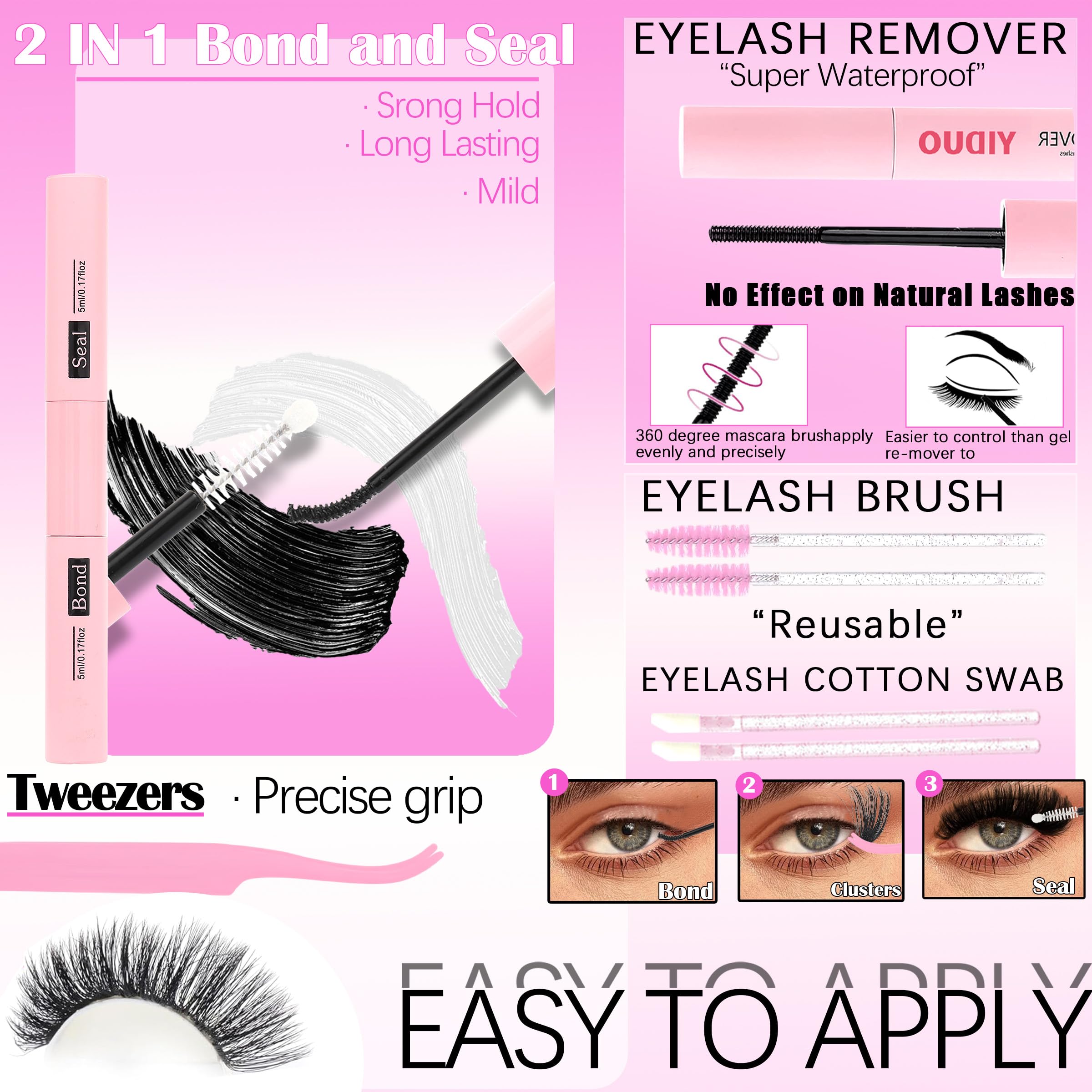 YIDUO beginner-friendly lash map guides effortless styling.