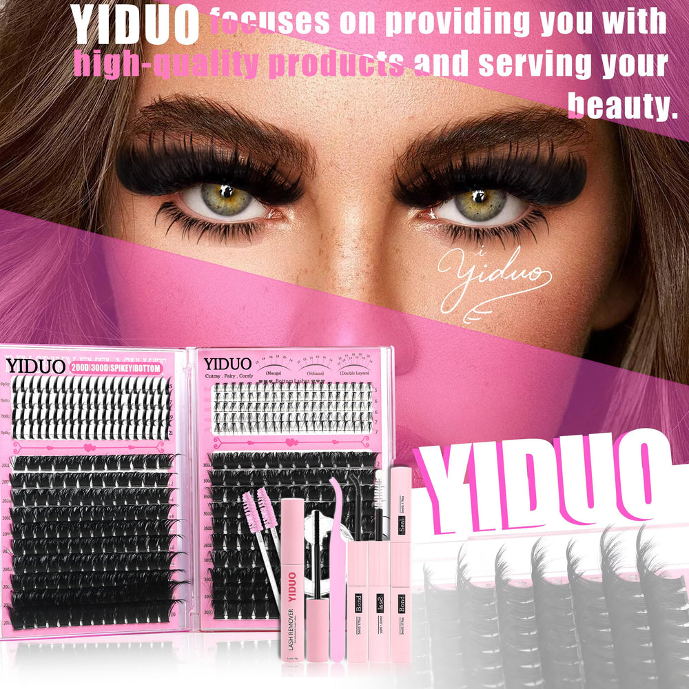 YIDUO D-Curve clusters maintain shape across wear sessions.