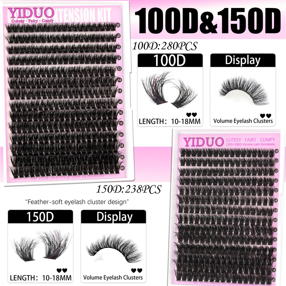 YIDUO lash bond and seal for secure wear