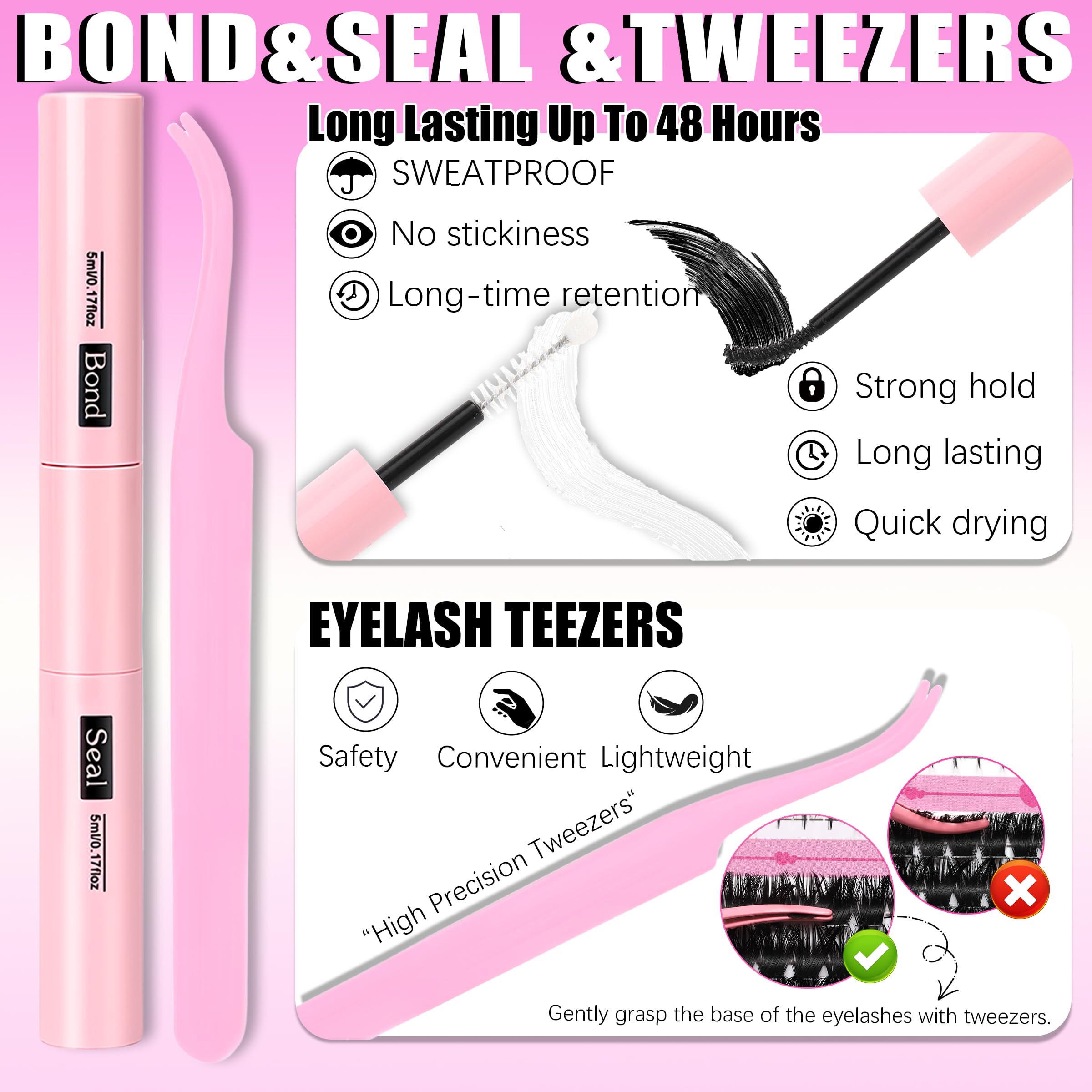 YIDUO lash remover for clean, safe removal