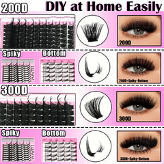 YIDUO Precision Tweezers and Removers set for precise lash placement.