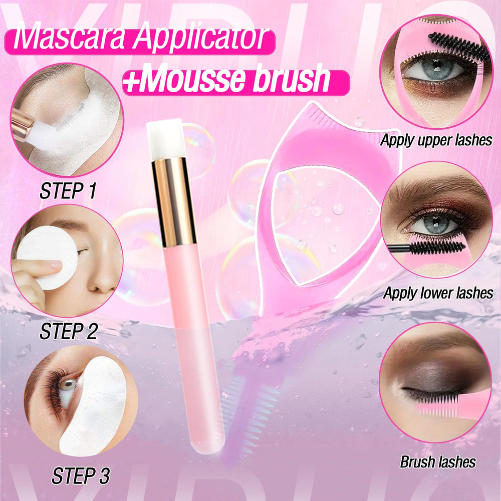 YIDUO cleaning shampoo for residue-free cleansing of lashes.