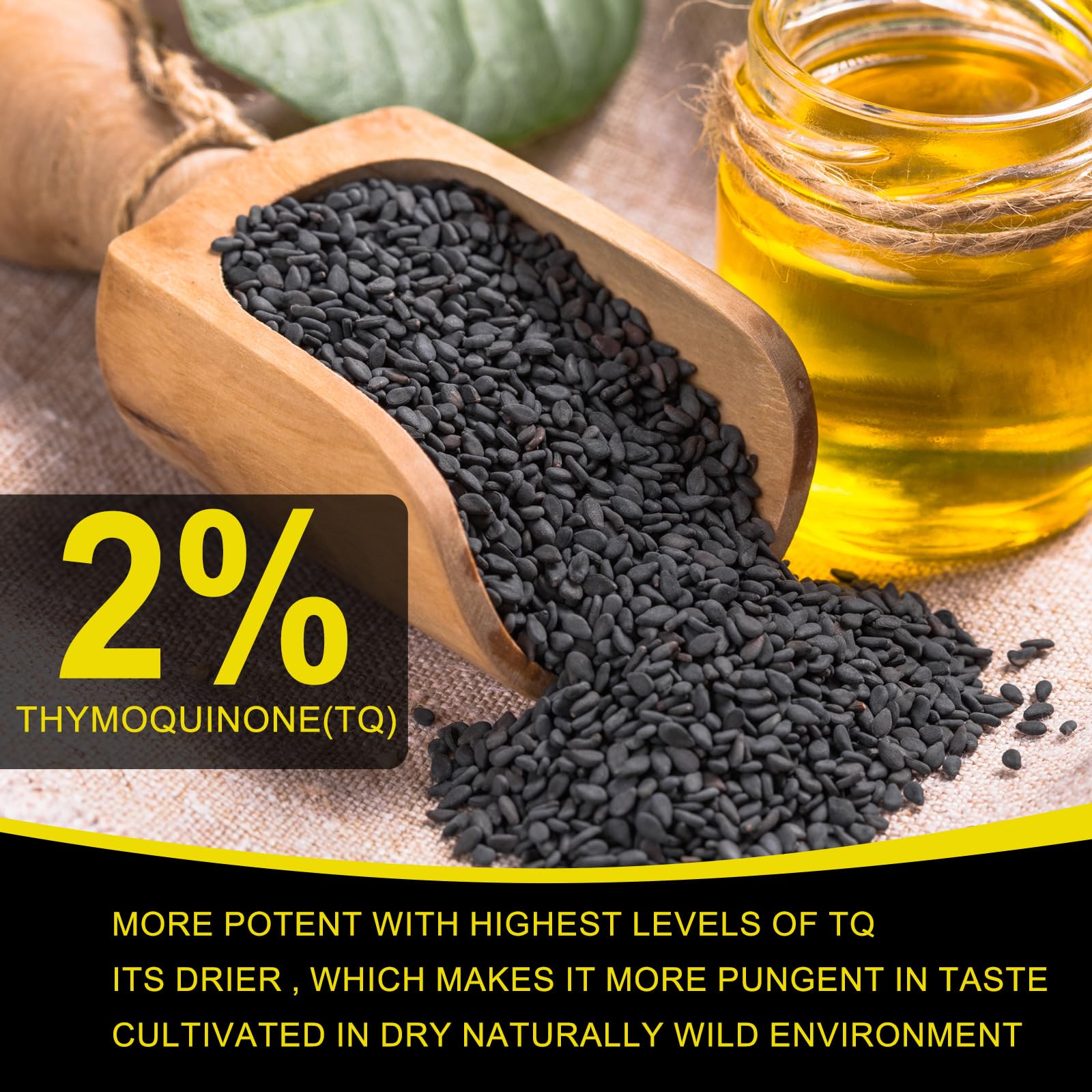 YIEEGCM Black Seed Oil applied to fingertips for cuticle hydration.