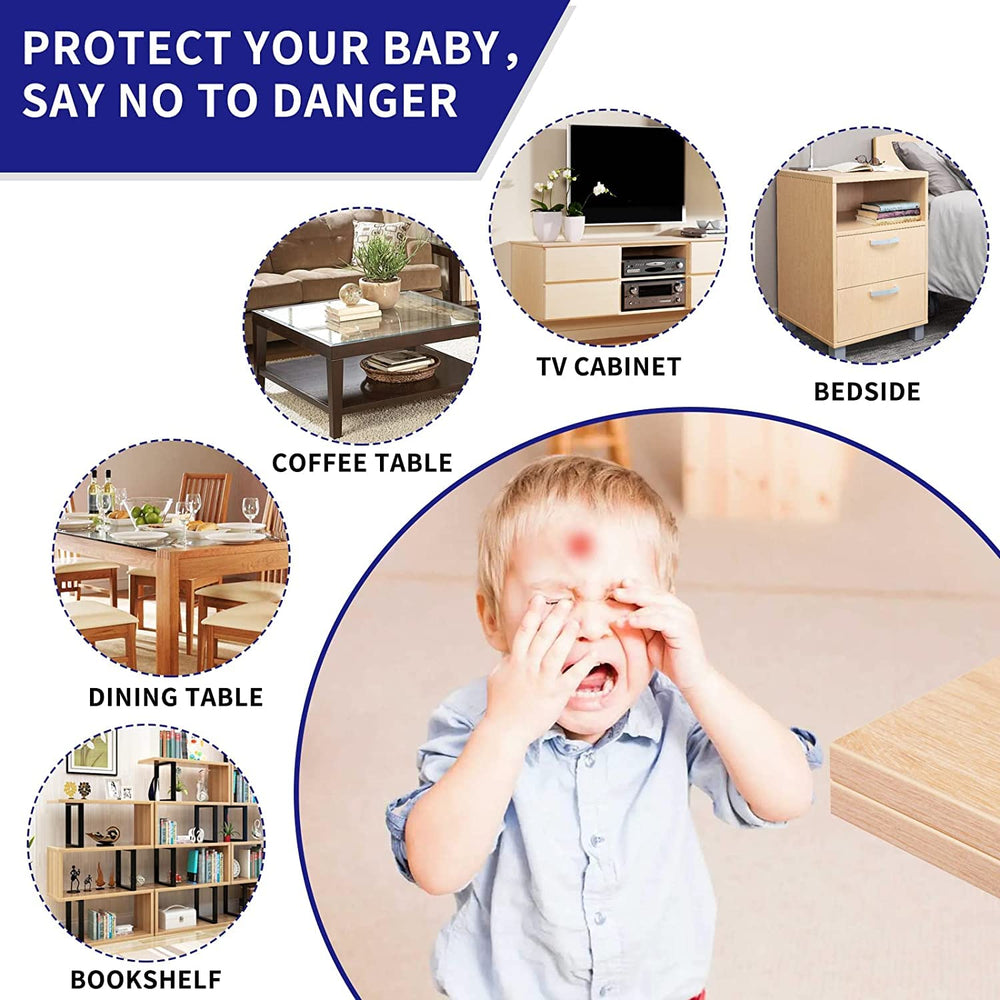 YIIFELL soft silicone corner protector suitable for multiple surfaces