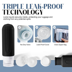 YIIMER bottle with drip-free valve for precise dispensing