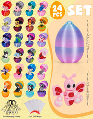 YILCER 3D-printed animals inside eggs offer tactile, joyful play sessions.