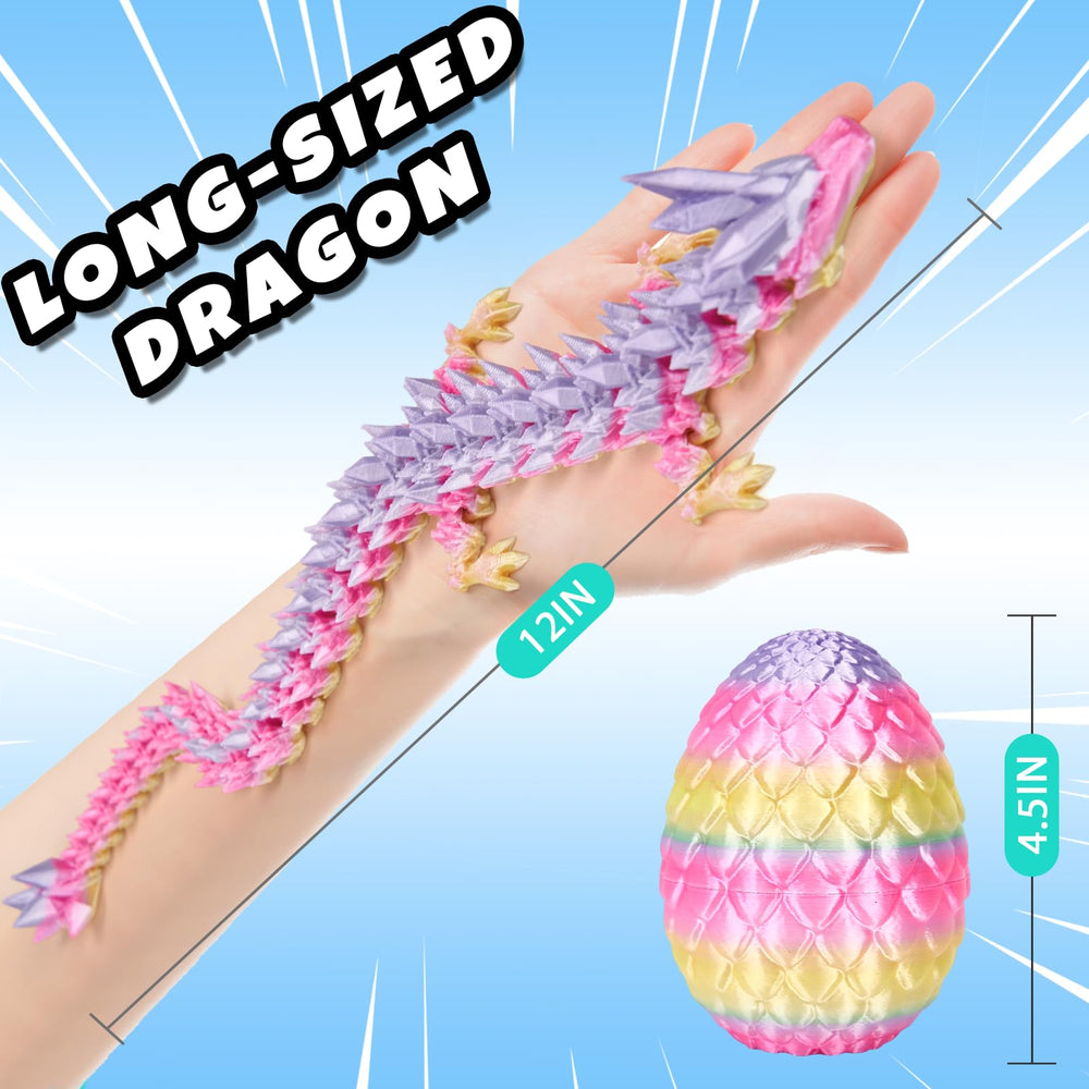 YILCER colorful egg colors provide festive options for kids