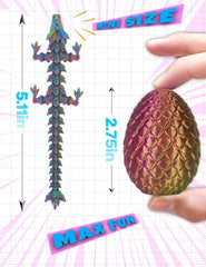 Inside each YILCER egg, a unique posable dragon figure awaits.