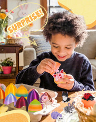 YILCER toys use kid-safe materials with smooth edges for safe play.